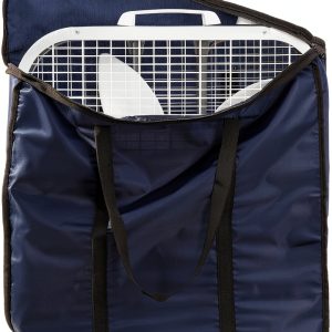 ARAWARA Window Fan Cover Waterproof Dustproof Storage-0