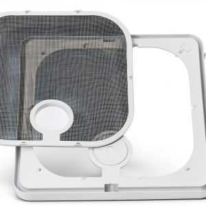 Ventline Truck Vent Screen White Powder Coated Fit-0