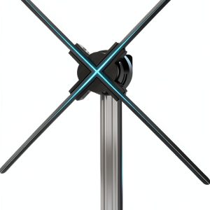 Missyou 3D Hologram Fan Stand Tempered Glass Square Design-0