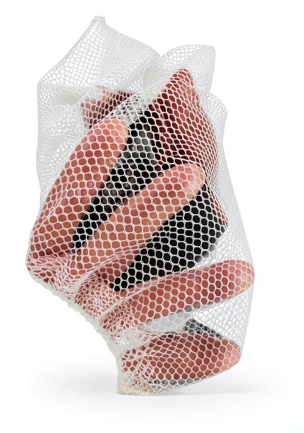 ARAWARA Fan Cover White Mesh Cloth Window Square Fan-2