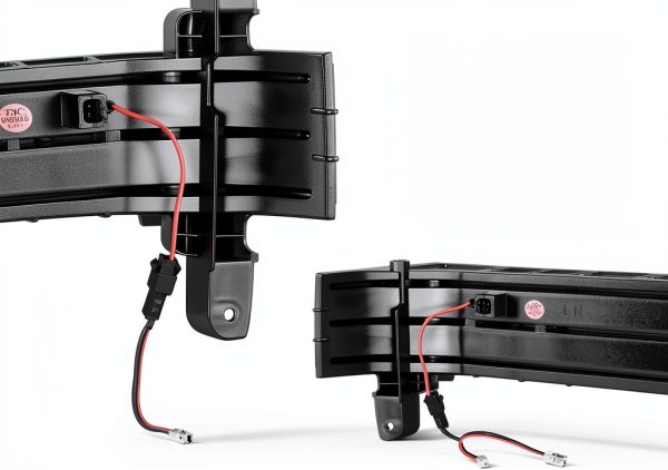 VIPMOTOZ Sequential Turn Signal Light Pair for 2014 Pickup Truck Black-3