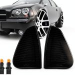 USR Unique Style Racing Black Housing Smoked Lens Corner Light Set for-0