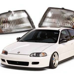 Cuztom Tuning Clear ABS Rear Corner Light Pair for 1992-1995 Honda-0
