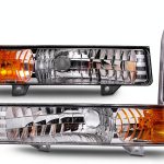 HEADLIGHTSDEPOT Signal Light Set for 1999 Ford Excursion Waterproof-0