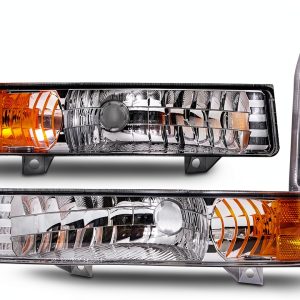 HEADLIGHTSDEPOT Signal Light Set for 1999 Ford Excursion Waterproof-0