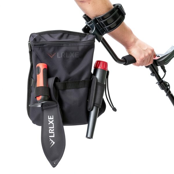 Heavy Duty Double Serrated Edge Digger - Metal Detecting Tool with Sheath, Belt Mounted, Gardening Accessories-4